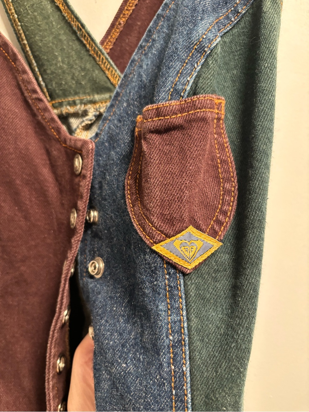Quicksilver Roxy Patchwork Denim Dress - Picture 6 of 8